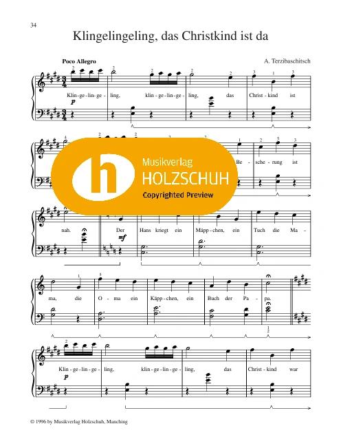 Klingeling, das Christkind ist da